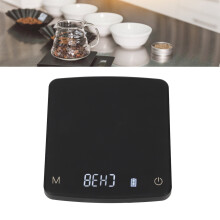 Kleine Kaffeemesswaage Digital, automatische Timerfunktion, wiederaufladbar, Küchenwaage für Lebensmittel, 500g/0,01g