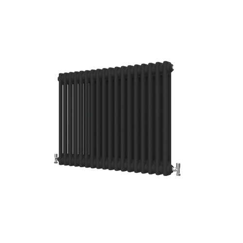 AICA (Black, 600*830mm) Traditional Cast Iron Style Radiators