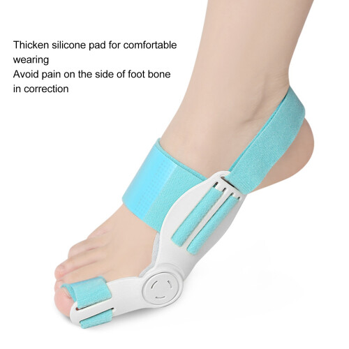 Hallux Valgus Korrektor Dickes Silikon Seeblau 2