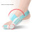 Hallux Valgus Korrektor Dickes Silikon Seeblau 6