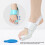 Hallux Valgus Korrektor Dickes Silikon Seeblau 4