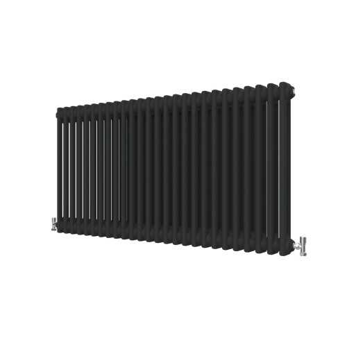 AICA (Black, 600*1190mm) Traditional Cast Iron Style Radiators