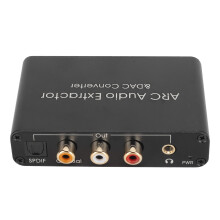 HD-Audio-Extraktor 192 kHz optischer S/PDIF auf 3,5-mm-Kopfhöreranschluss für Heimkino