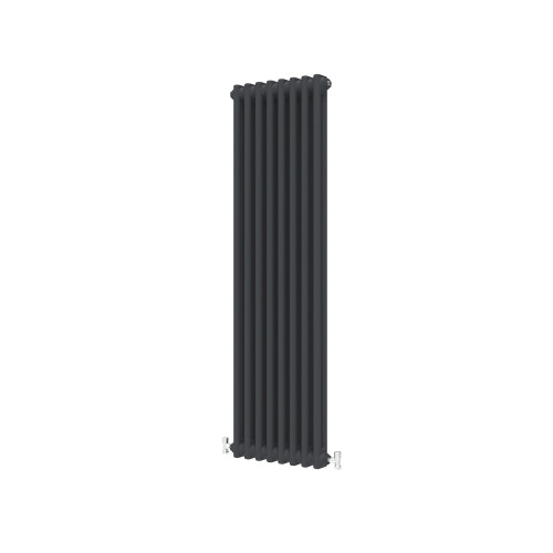 AICA (Black, 1500*380mm) Traditional Cast Iron Style Radiators