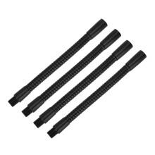 4 Aluminium Gooseneck Lamp Hoses 10mm Diameter Flexible 15cm for Table Lights