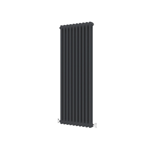 AICA (Black, 1500*470mm) Traditional Cast Iron Style Radiators