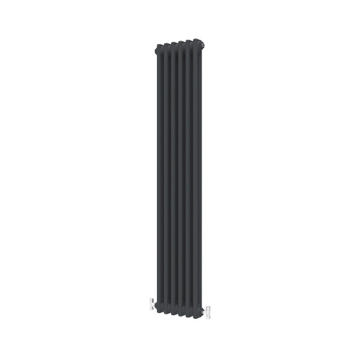 AICA (Black, 1800*290mm) Traditional Cast Iron Style Radiators