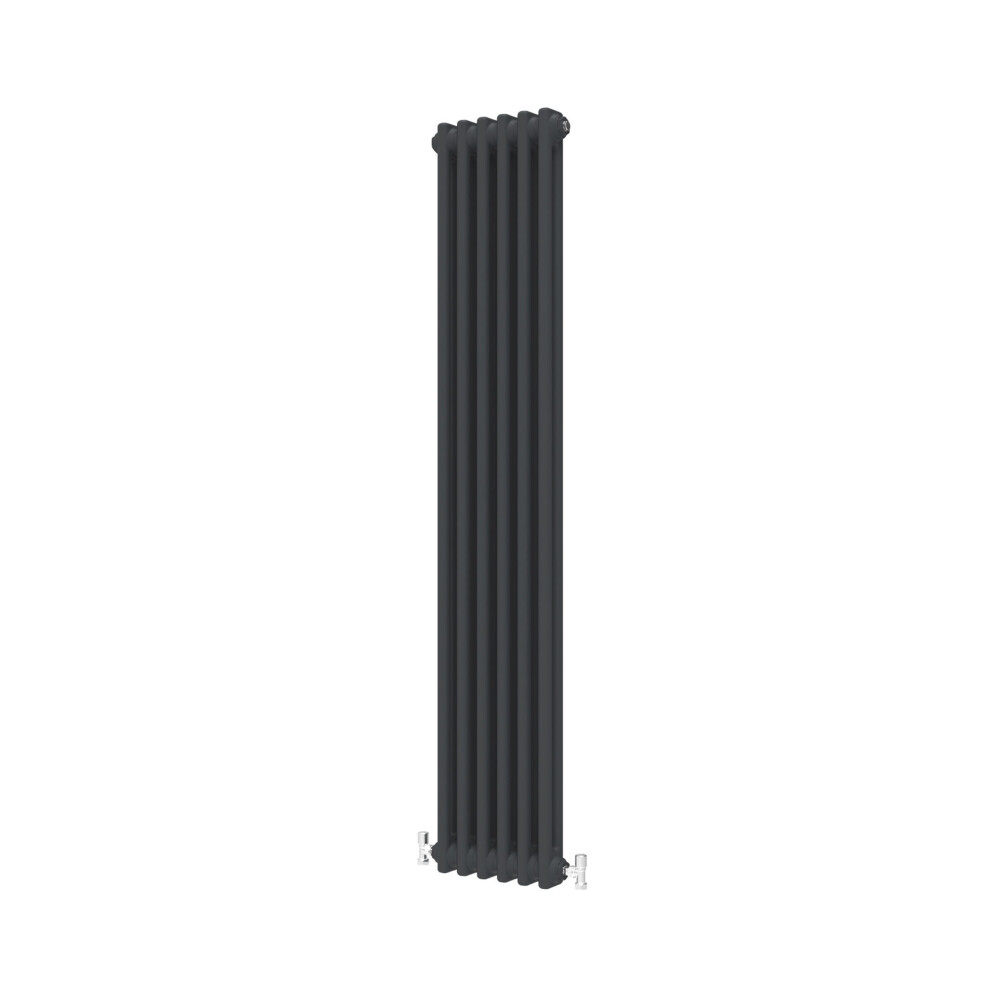 Aica (Black, 1800*290Mm) Traditional Cast Iron Style Radiators