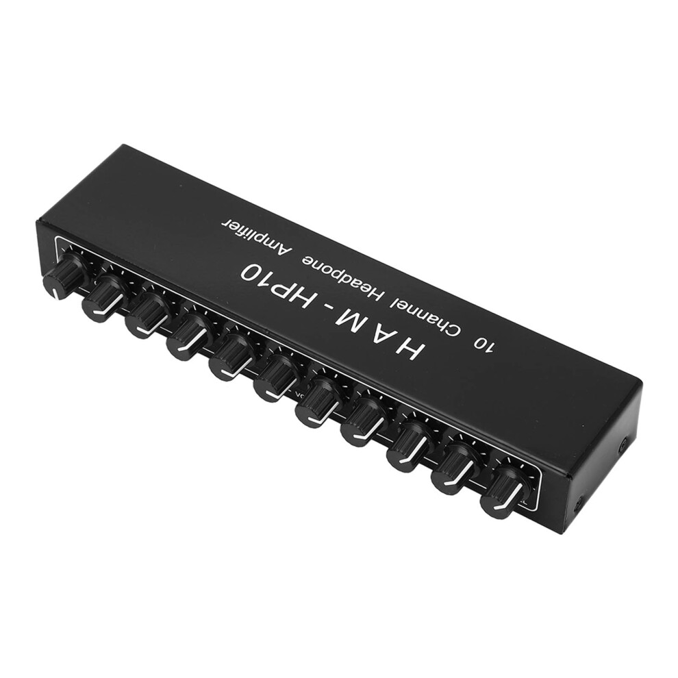 Multi-Channel Headphone Amplifier 10X10 Channel Stereo Distribution For Djs 9481338038315