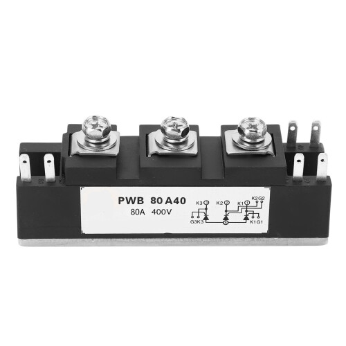 Gleichrichter-Thyristor-Modul 80 A 400 V Rotkupfer ABS 1