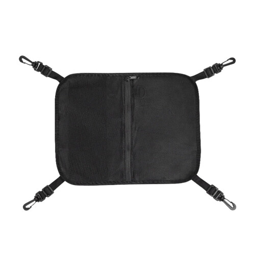 Paddleboard Deck Bag Mesh Storage for Stand Up Paddle Board Waterproof Black