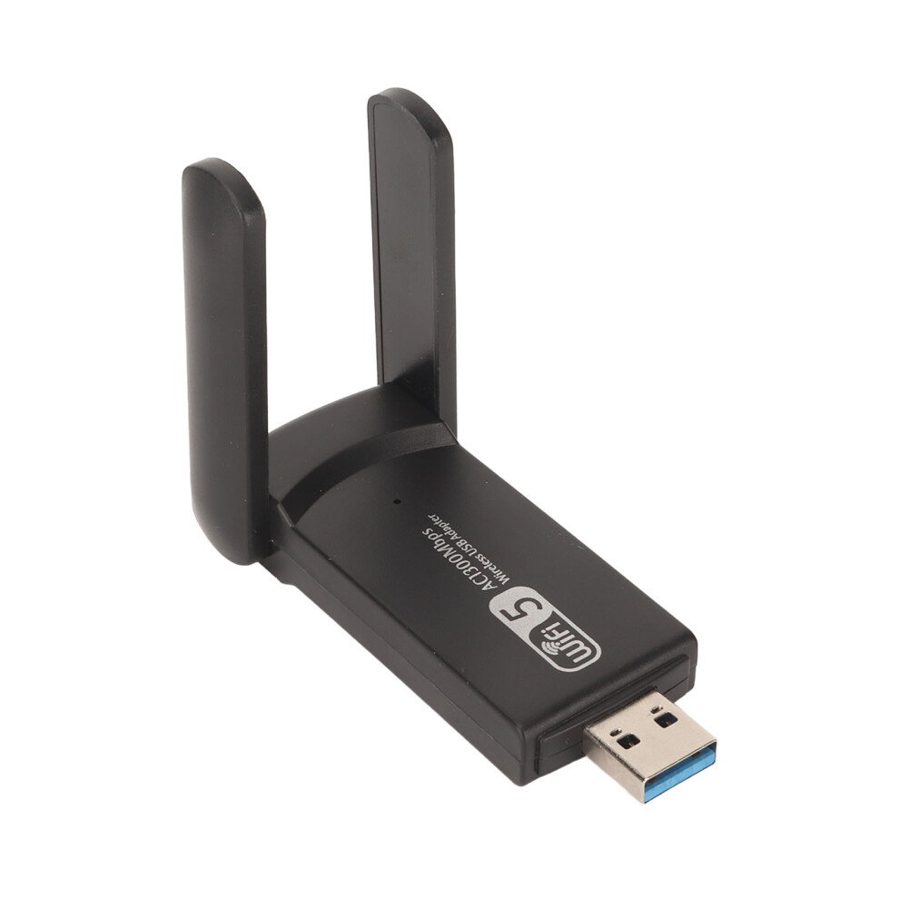 Usb Wifi Adapter 1200M Dual Band 2.4G/5.8G For Windows/Linux, Black 7901338040429