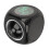 Schwarzer Projektionswecker 8x8x9,5 cm USB-Kabel 9