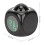 Schwarzer Projektionswecker 8x8x9,5 cm USB-Kabel 2