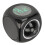 Schwarzer Projektionswecker 8x8x9,5 cm USB-Kabel 13