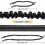 Bungee Dog Leash Splitter/Coupler for Multiple Dogs, Stretchable Reflective Double Dog Lead 2