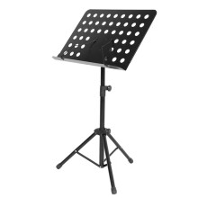 Music Stand Folding Thickened Sturdy Design Compatible With Guitar And Violin Black