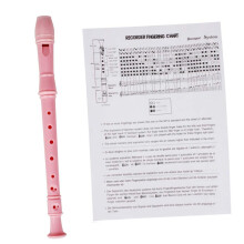 Abs Blockfloete ABS Recorder for Beginners, Plastic Wind Instrument for Kids, Hand Coordination and Dexterity