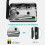 Cassette to MP3 Converter USB Portable 2xAA Clear 9
