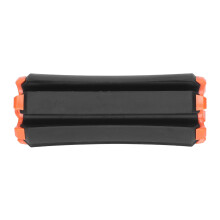Golf Club Holder 6 Position Tragbarer Club-Halter Kunststoff Lagerträger für Outdoor-Sportarten Schwarz