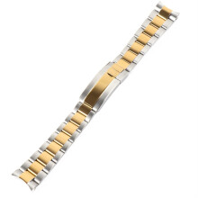 Stainless Steel Watch Band For Rolex Submariner 20mm Glide Lock Matte Brushed Strap
