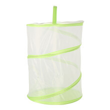 Green Collapsible Mesh Butterfly Cage for Bugs, Portable Enclosure
