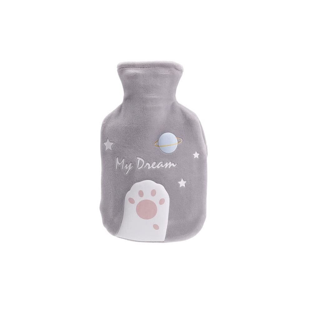 Hot Water Bottle 350ml Plush Cartoon Unicorn Cat Rabbit Flamingo Hand Warmer Soft