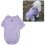 Lila M Eis-Seide Hundeshirt - Atmungsaktiv, elastisch 1