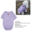 Lila M Eis-Seide Hundeshirt - Atmungsaktiv, elastisch 4