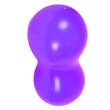 Erdnuss-Übungsball 50x100cm groß lila PVC
