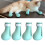 4PCS Green Silicone Cat Foot Covers, Adjustable Scratch Protection 10