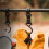 Aluminum Alloy Folding Camping Rack with 5 Hooks, Black 8