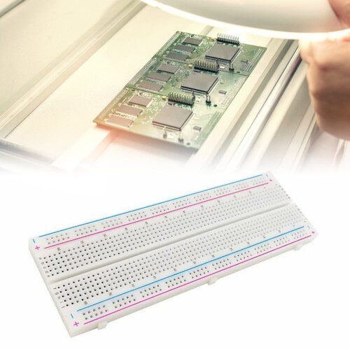 10 Stück 830-Loch ABS-Breadboard 5,4  16,5  0,85 cm 2