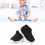 Lässige gestrickte Kleinkinderschuhe Schwarz Größe 15 3