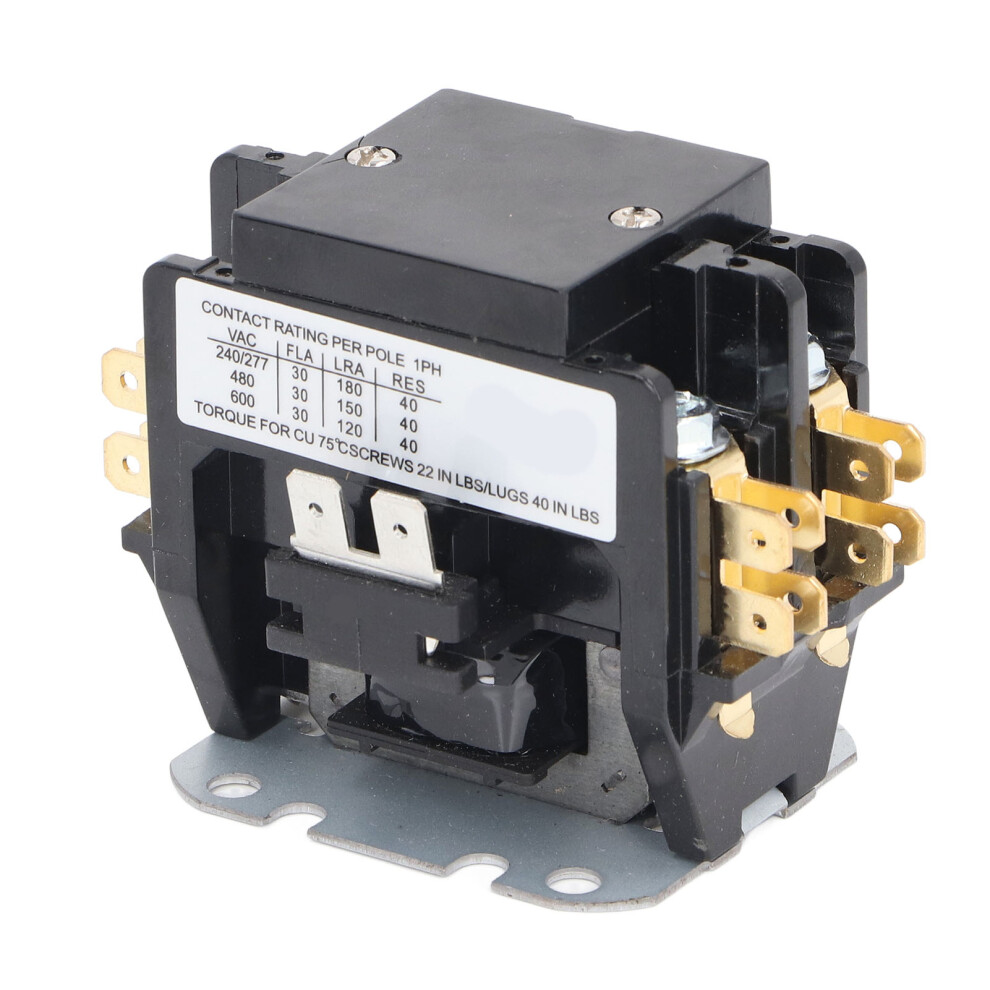 Reliable 220V 30A 2P Hvac Contactor Silver Alloy Contacts 5051338061244