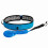 Surfbrett-Leine 7 mm dick 10 ft - S/M/L Schwarz 3