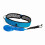Surfbrett-Leine 7 mm dick 10 ft - S/M/L Schwarz 7