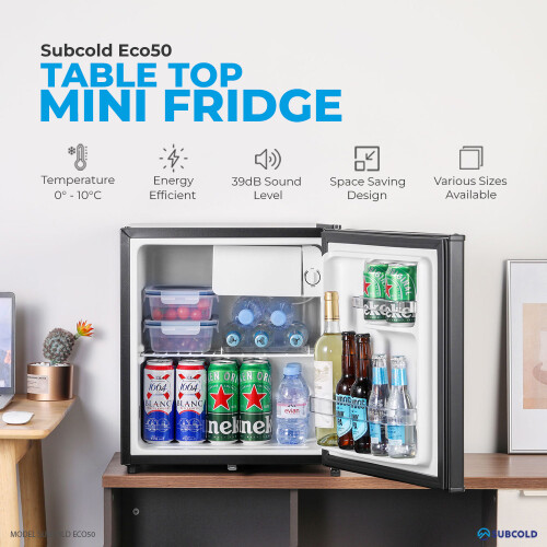 Subcold Subcold Eco50 Mini Fridge (Black) 1