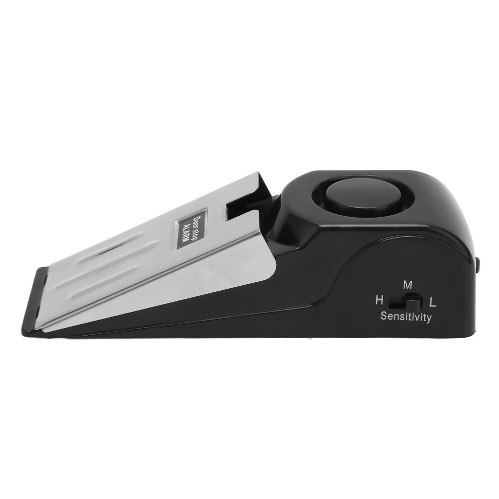 120Db Door Stop Alarm With Adjustable Sensitivity, Abs & Metal 4141338063353