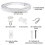 (2m) 1-5 Meters Bendable Ceiling Curved Curtain Track Flexible Ceiling Curtain_FC10 2