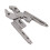 Multitool-Zangen 420er Gussstahl Silber, 7.7 oz 12