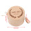 Holz-Ringbox 5x4cm Herz 2x2cm Buche/Polyester 2
