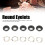 500 Sätze 8 mm mattschwarz Ösen-Set 7