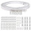 (2m) 1-5 Meters Bendable Ceiling Curved Curtain Track Flexible Ceiling Curtain_FC10 1