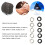 500 Sätze 8 mm mattschwarz Ösen-Set 5