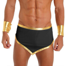 (XXL, B Black) Ancient Greek God Gladiator Costume Mens One Shoulder Strap Gladiator Skirt Halloween Theme Party Toga Mythology Cosplay Suit