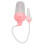 Tragbare Vaginaldusche mit manuellem Druck 500ml Rosa 13