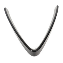 Alfa Romeo Stelvio  Bumper Grill Trim V Shape Frame Bright Black