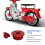 Precision Motorcycle Engine Timing Screws for CRF Series, Red 4