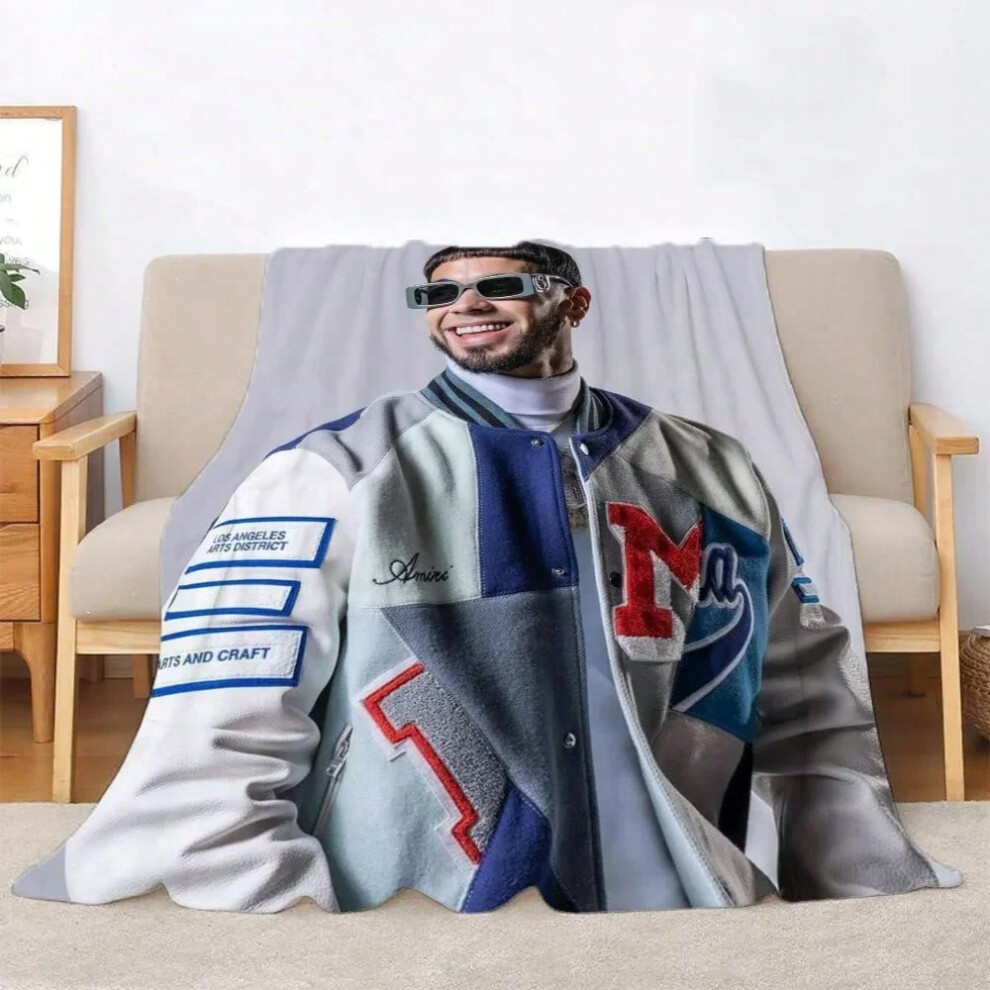 (11, 75x90CM30x35inch) Anuel Aa Hairy Blankets for Bed Blanket 150cm X 200cm Knitted Plaid Microfiber Bedding Beach Towel Home and Decoration Throw Na-image-OPC-PJGR6MX-NEW